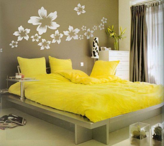 Mẫu thiết kế phòng ngủ màu vàng đẹp nhất dành cho năm 2017 - Ảnh 3
