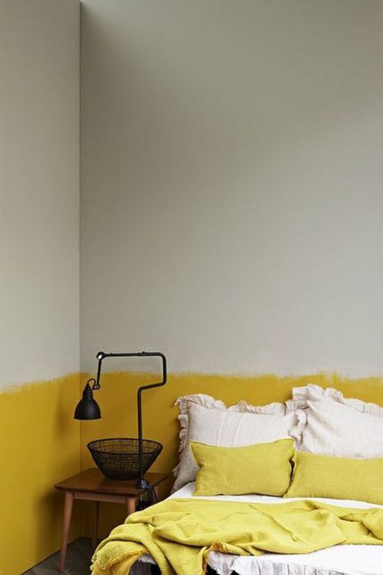 Mẫu thiết kế phòng ngủ màu vàng đẹp nhất dành cho năm 2017 - Ảnh 7