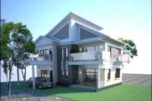 (3+) Giới thiệu bản vẽ thiết kế biệt thự 2 tầng đẹp mắt 2021