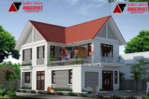 Bản vẽ thiết kế nhà 2 tầng hoàn chỉnh – Xây dựng khoảng 650 triệu