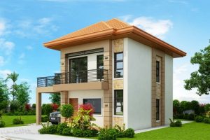 Biệt thự 2 tầng hiện đại – có sân thượng rộng rãi, thoáng mát