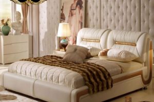 Top 10 các mẫu giường ngủ bọc da hiện đại sang trọng châu âu