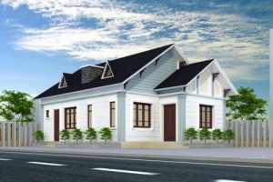 Nhà cấp 4 110m2 – Bản thiết kế nhà đẹp gắn kết các thành viên