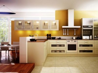 Những mẫu tủ bếp đẹp nhất 2022 với sự kết hợp màu sắc tươi sáng