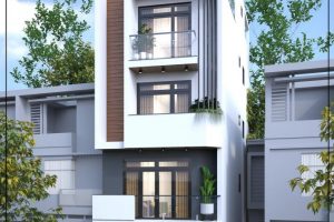 Nhà phố 4 tầng đẹp – Lung linh với thiết kế phong cách hiện đại trẻ trung