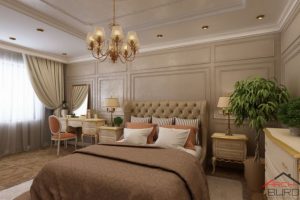 Mẫu phòng ngủ cổ điển Châu Âu – Tạp chí không gian đẹp 2022