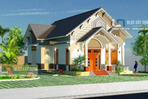 Thiết kế nhà vườn cấp 4 đẹp 10x14m khiến nhiều chủ nhà phải mềm lòng